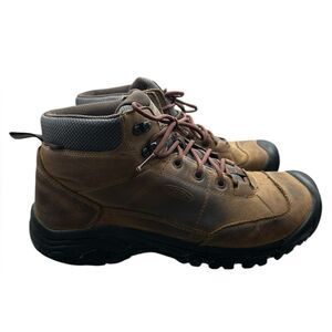 KEEN Targhee III Mid Hiking Boots Men’s 10.5 Brown Leather Trail Outdoor
